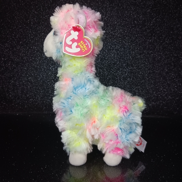 Ty Beanie Babies Lola the Rainbow Llama Plush. - Picture 5 of 10